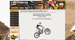Desktop Screenshot of amc-zirndorf.de